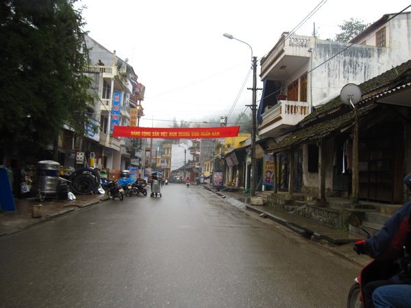 Heading out of Sapa Town