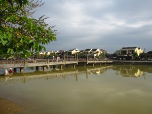 Thu Bon River after the storm