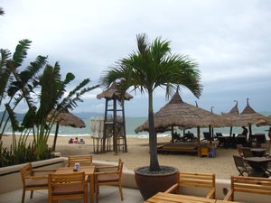 Chilling on Nha Trang beach