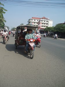 Phnom Penh sight seeing by tuk Tuk