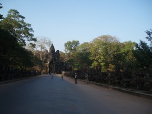 On Rout to Angkor Thom