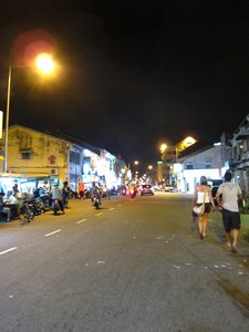 George Town by night