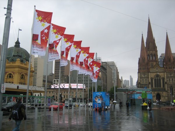 Rainy Melbourne