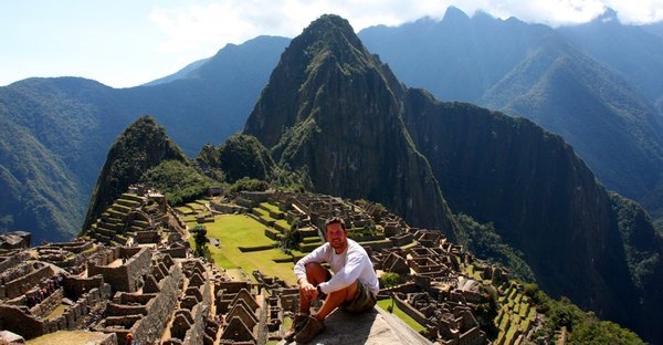 Machu Picchu, the traditional postcard view