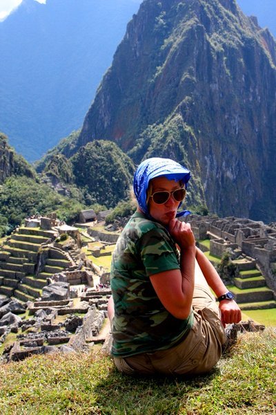 Machu Picchu, the less traditional postcard view