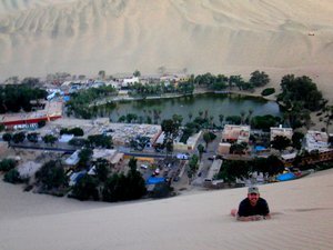 Huacachina - literally an oasis in the desert