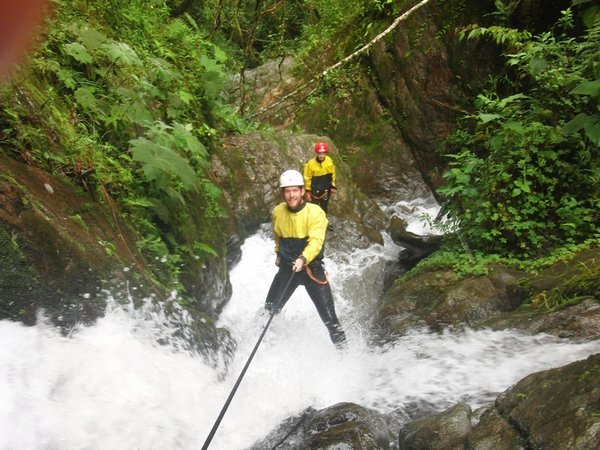 First activity, canyoning