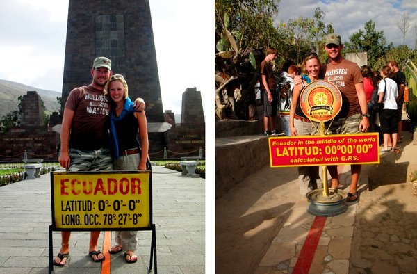 Two sites claim to be the actual location of the equator