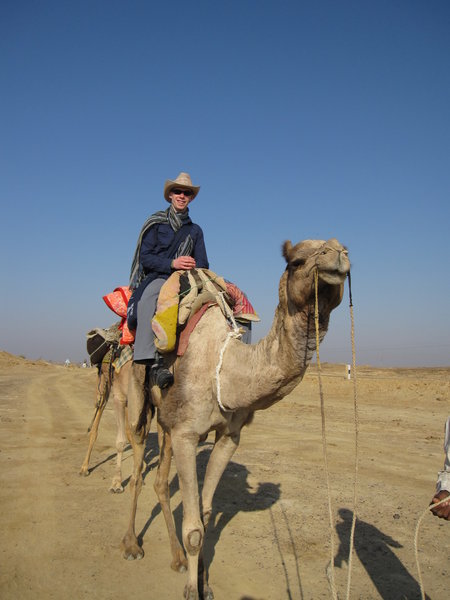 Raju on Camel