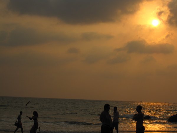 seaside sunset - Anjuna