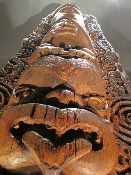 maori excibit - auckland museum