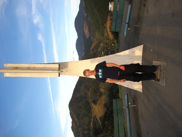 Me, at the centre of New Zealand