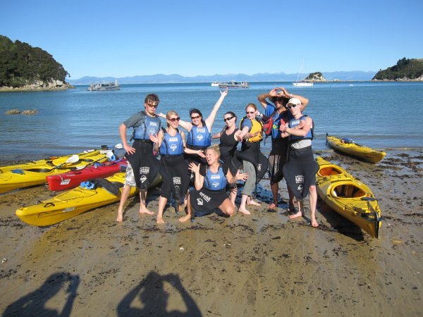 team kayak