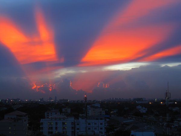 This is the afformentioned crazy sunset.