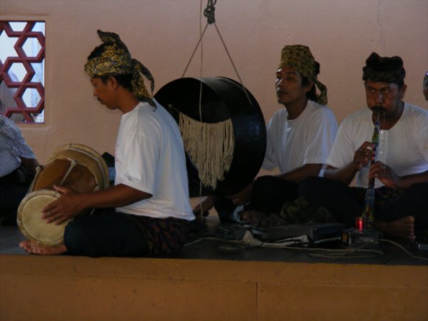 Seni Silat musicians 