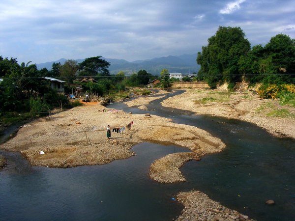 Hsipaw from the bridge