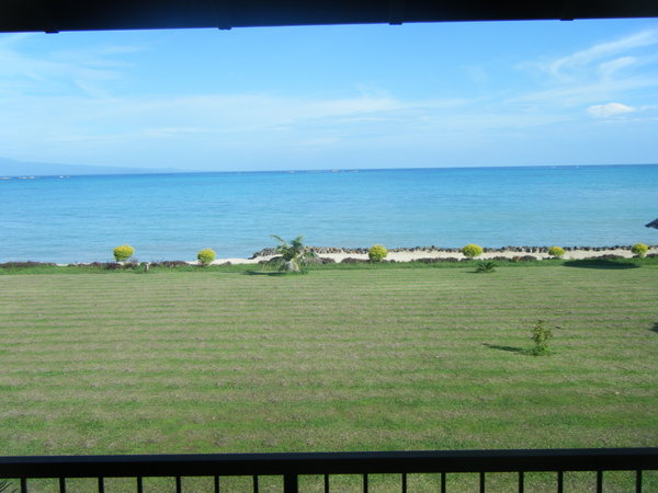 View from my room in Samoa