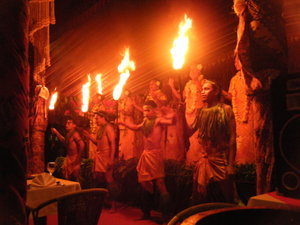 Samoan fire show