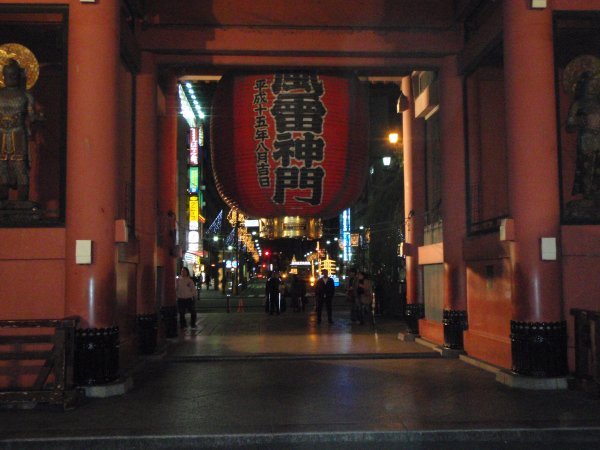 Asakusa Temple Gate
