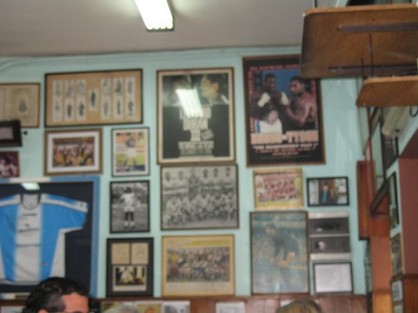A history of sport on the walls