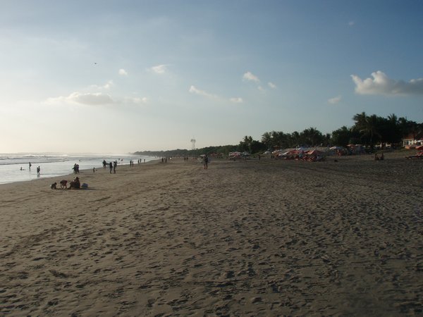 Legian Beach in Bali