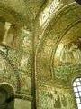 Mosaics inside Basilica San Vitale