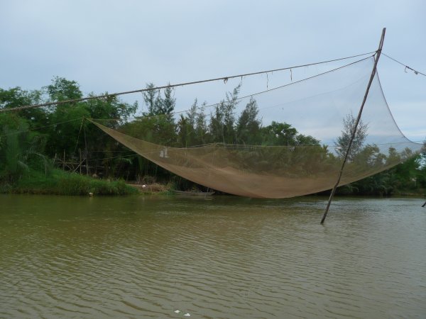 Huge fishing net