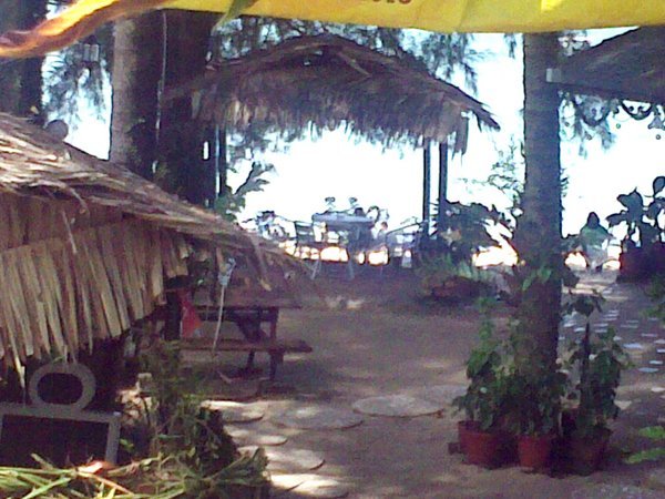 The view from my office, beach/bar etc