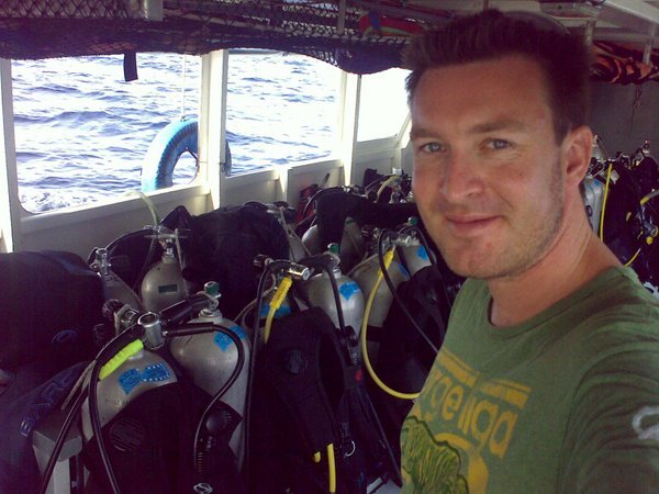 On Board with Dive Tanks