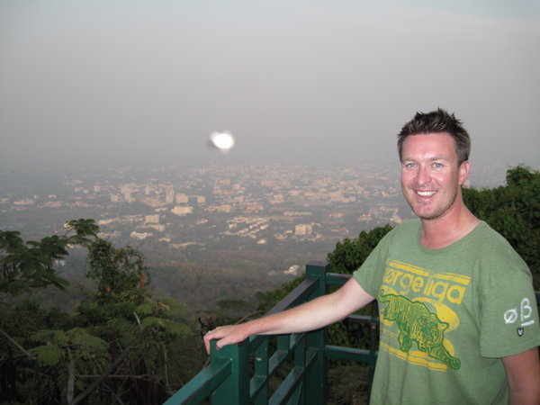 Hill top, overlooking Chiang Mai