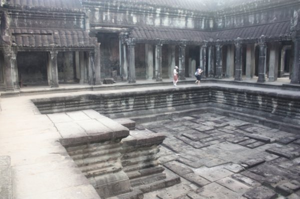 inside Angkor Wat