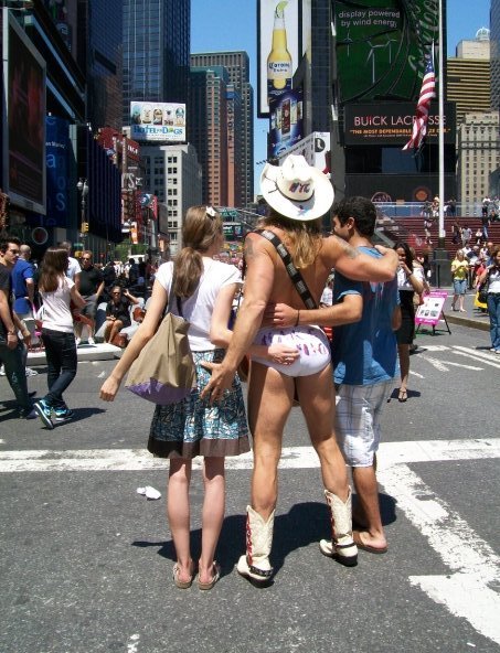 the naked cowboy