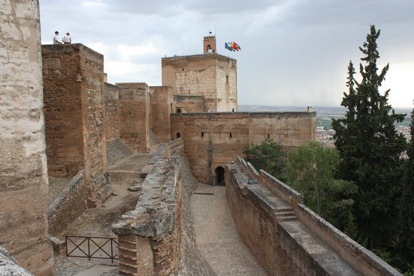 looking across the Alhambra