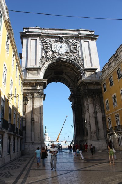 arch in Lisbon