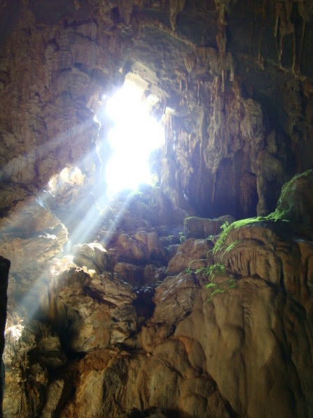 Cave just outside of Vang Vieng. Amazing.