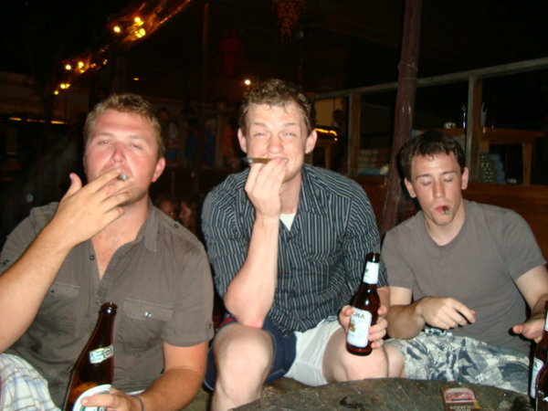 The boys and their cigars !