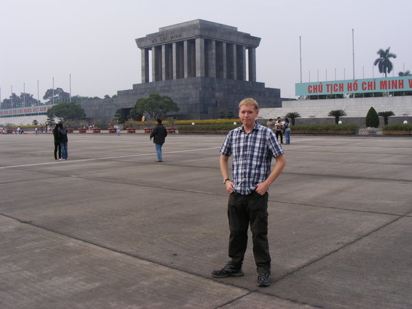 Me Outside Ho Chi Minh