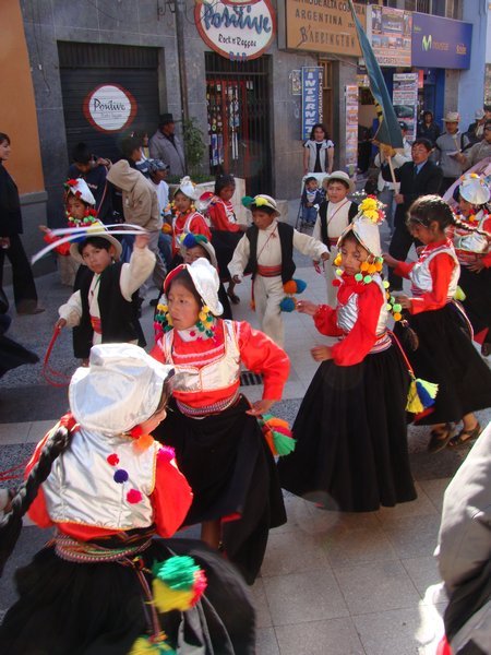 Daily festival in Puno