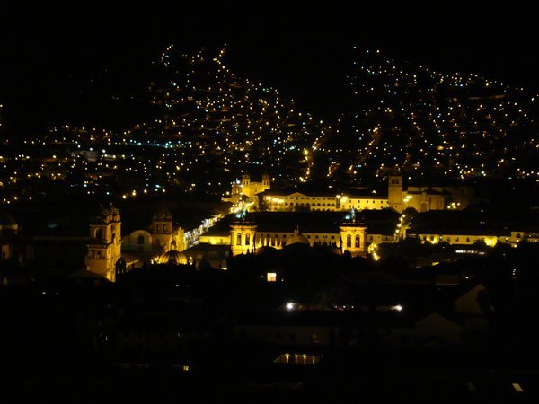 Cusco at night