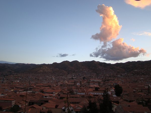 Sundown in Cusco