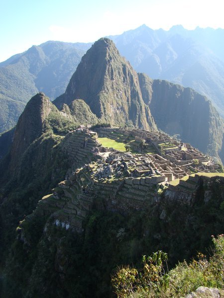 Machu Picchu up close