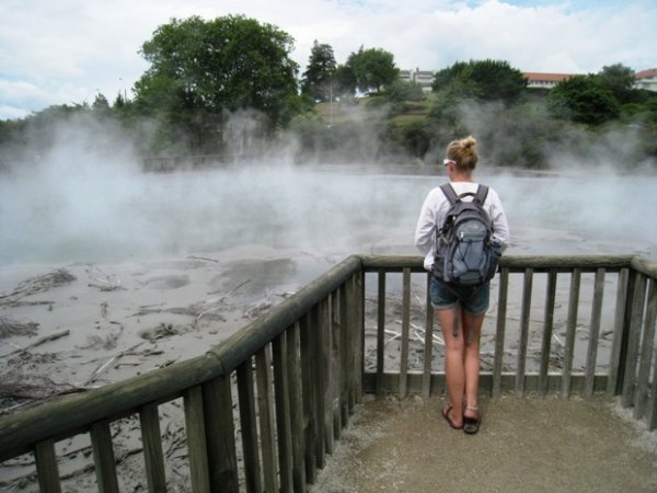 Thermische activiteit in Rotorua
