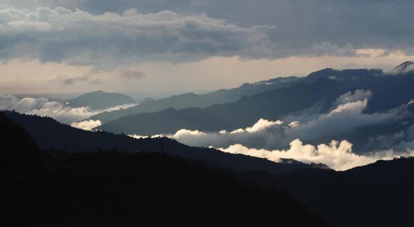 Landschap rondom Kinabalu NP