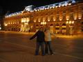Allison and I in the Square