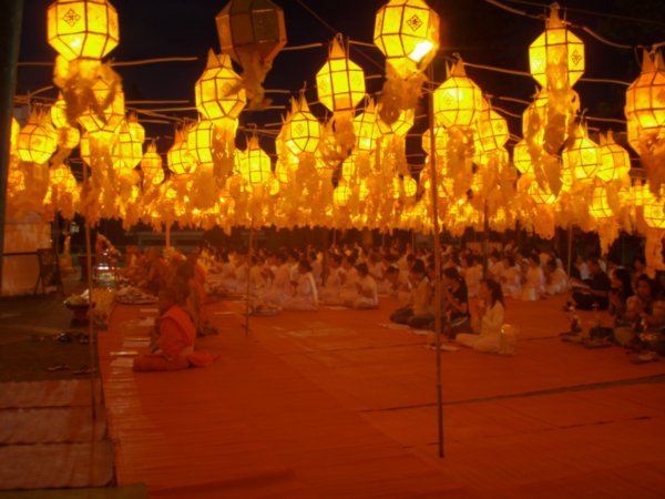Festival @ Wat Phra That Doi Kong Mu, Mae Hong Son
