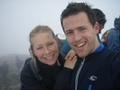 With Vicki on the top of Mt Snowden