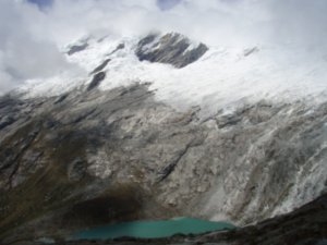 Laguna under the glacier
