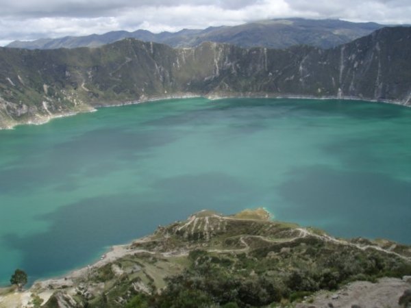 Quilotoa Crater