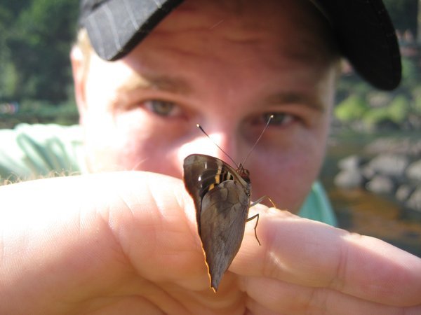 Bryan and a Butterfly