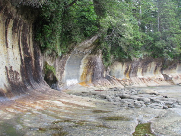 sandstone cliff